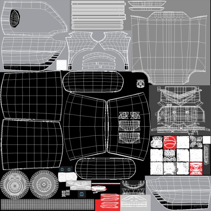 3D model Smart EQ Fortwo Coupe Electric 2020