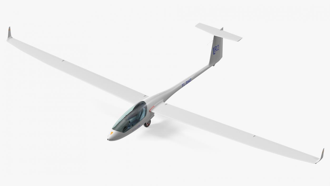 3D model Electric Glider MiniLAK Rigged