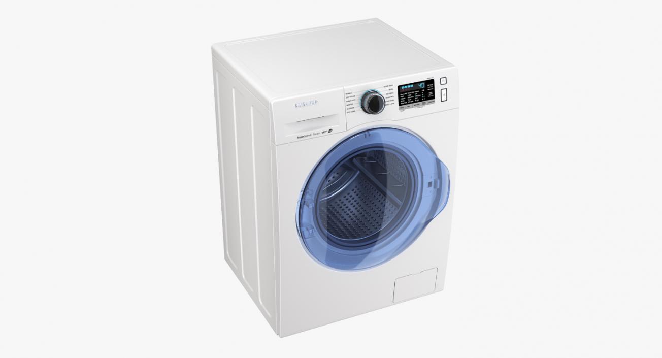 3D model Washing Machine Samsung WW6800