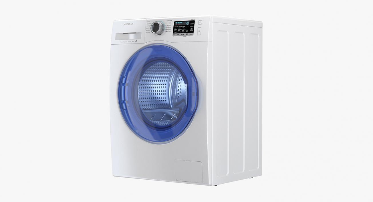 3D model Washing Machine Samsung WW6800