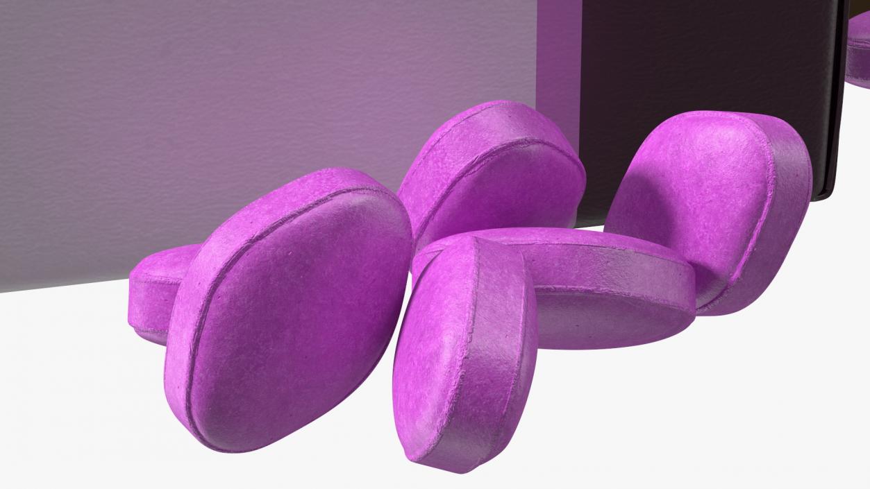 Pills Packs Collection 5 3D model