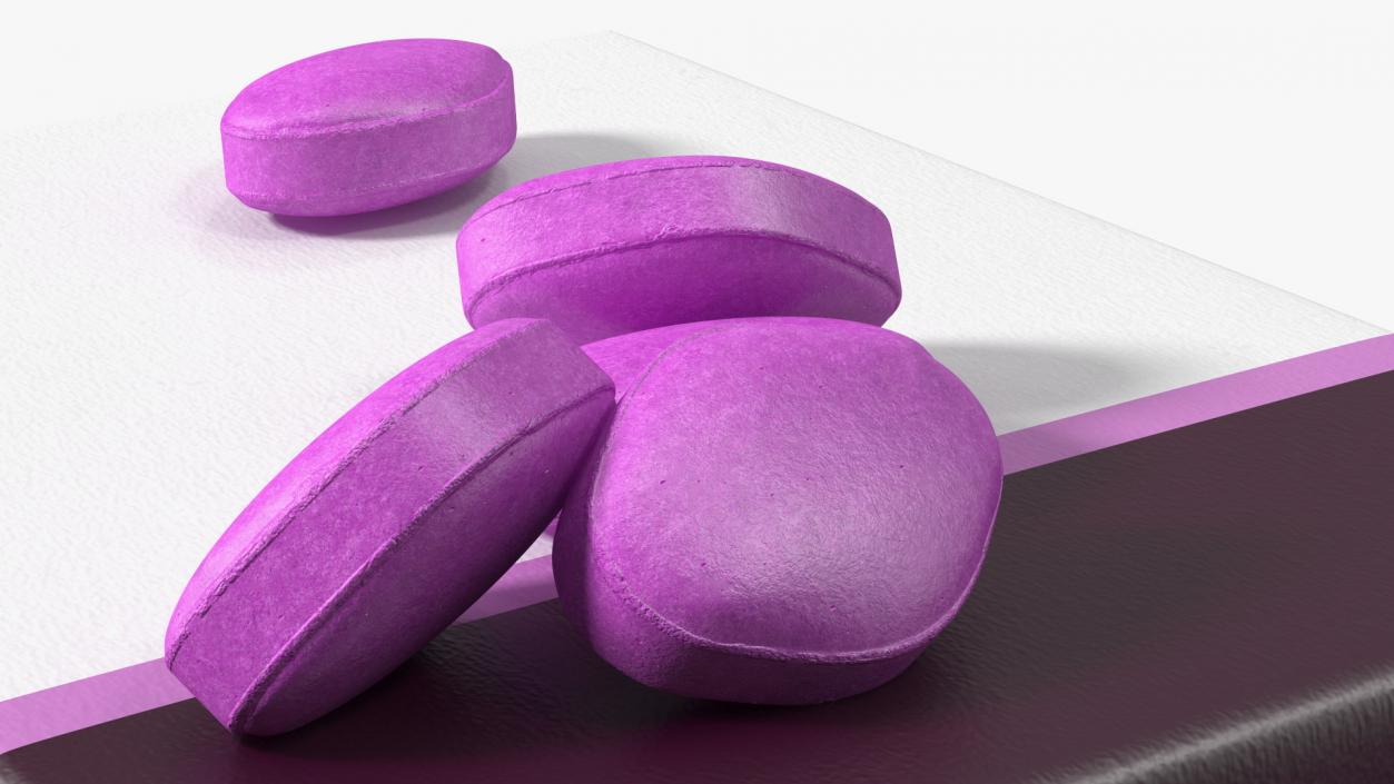 Pills Packs Collection 5 3D model