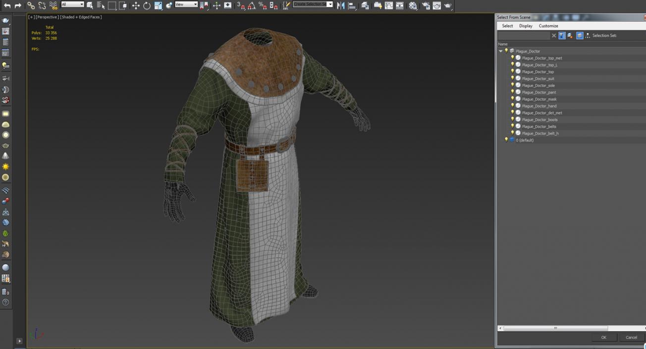 3D Medieval Costume