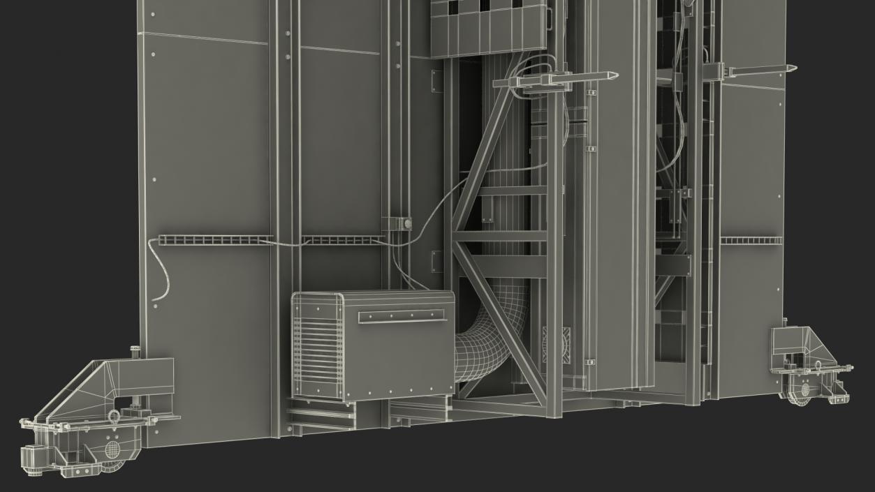 3D Smiths Detection HCVG Xray System model