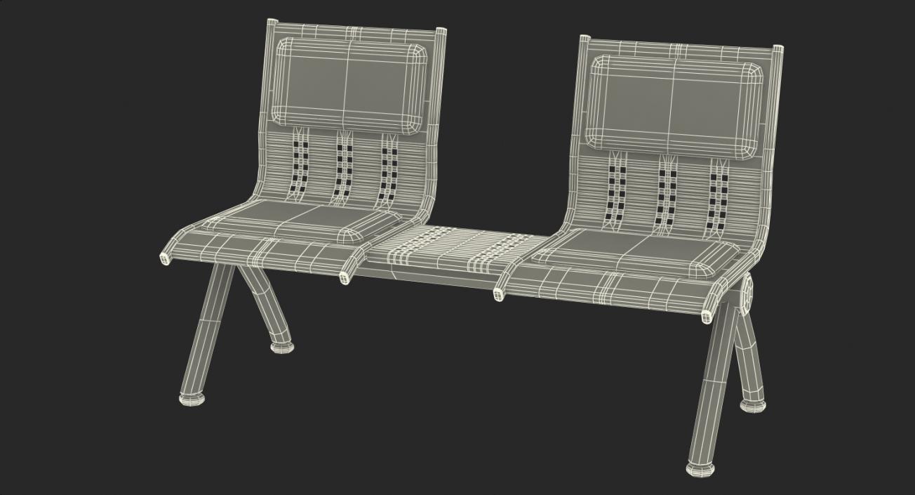 3D Airport Interior Props Collection model