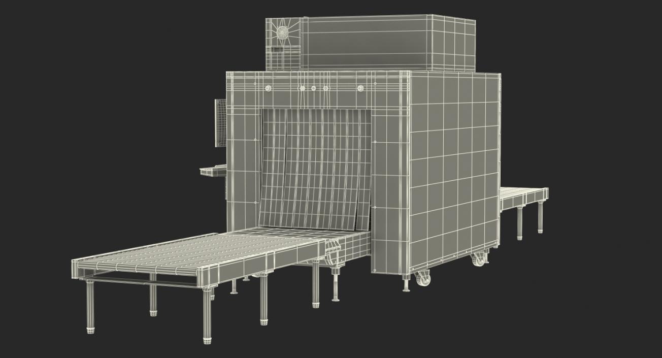 3D Airport Interior Props Collection model