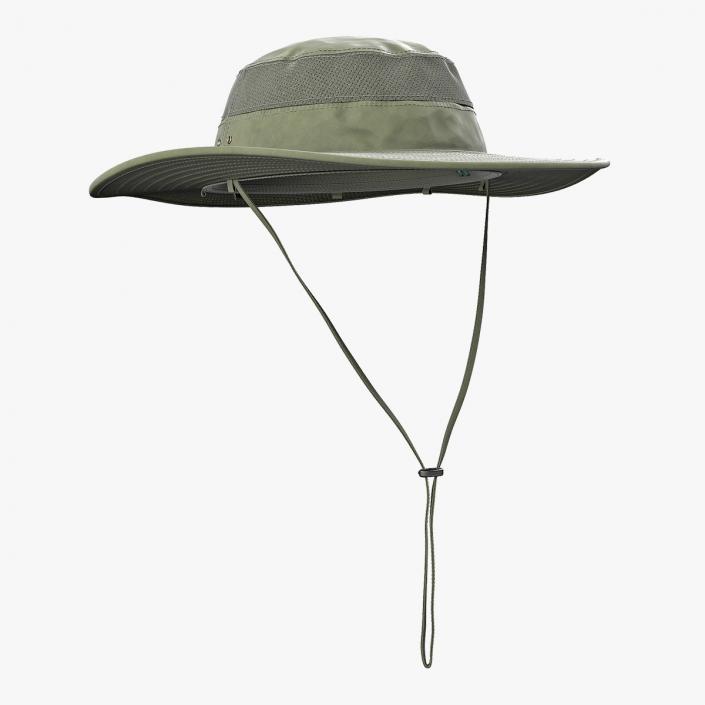 Green Fishing Hat 3D