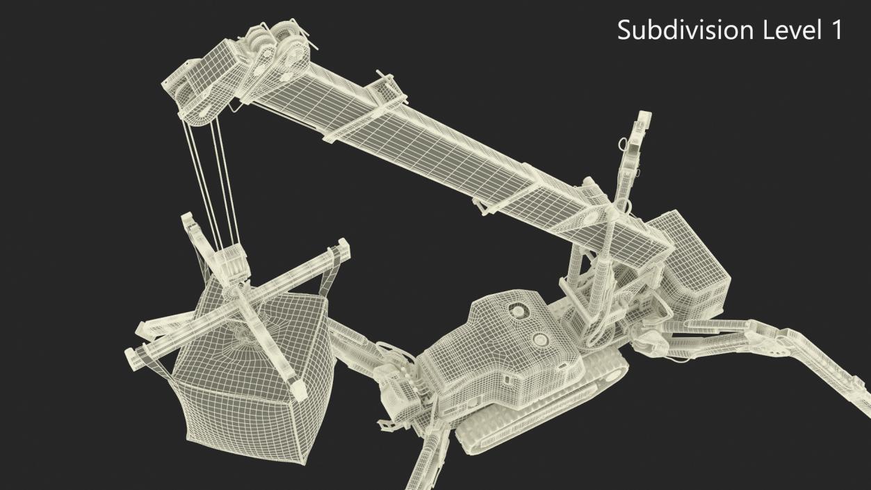 3D Spider Crane with Bulk Bag