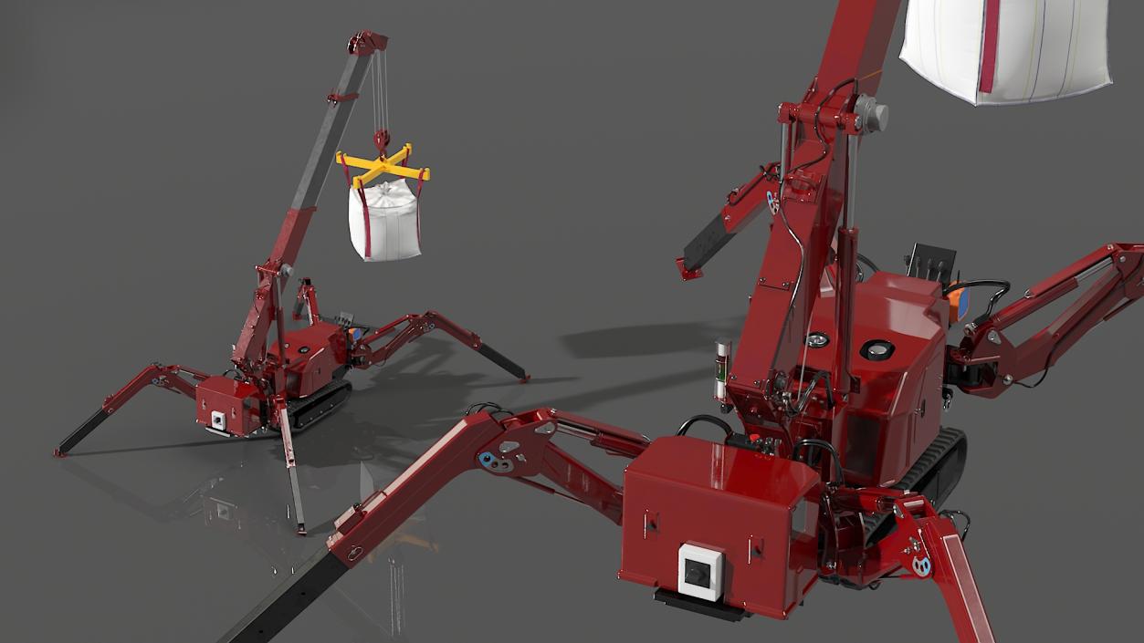 3D Spider Crane with Bulk Bag