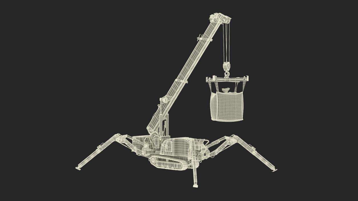 3D Spider Crane with Bulk Bag