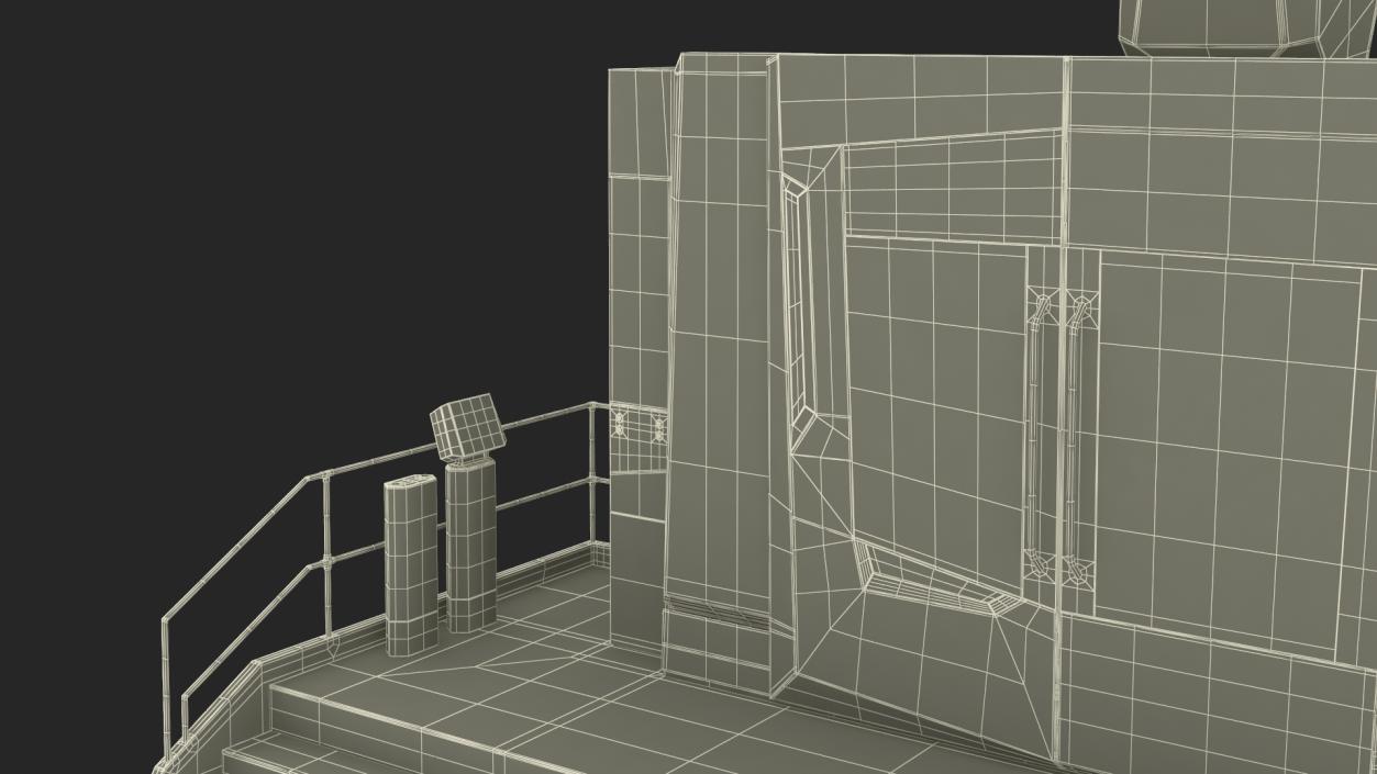 Industrial Gantry CNC Machine 3D model