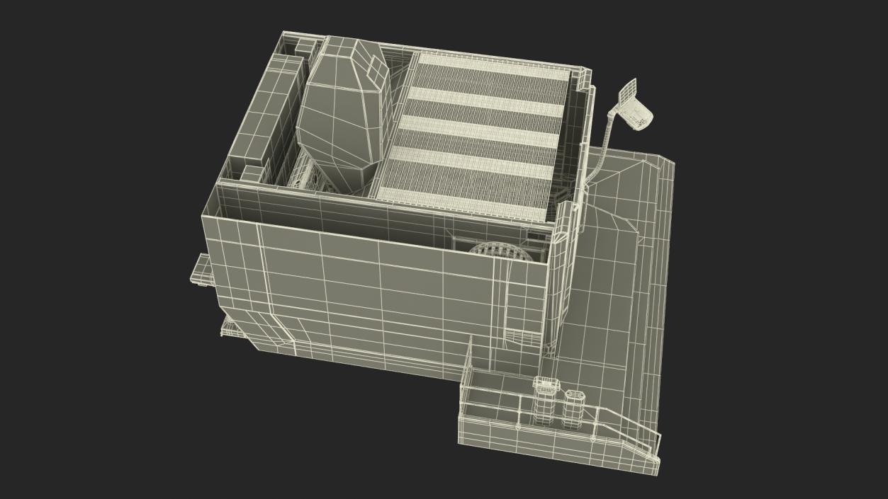 Industrial Gantry CNC Machine 3D model