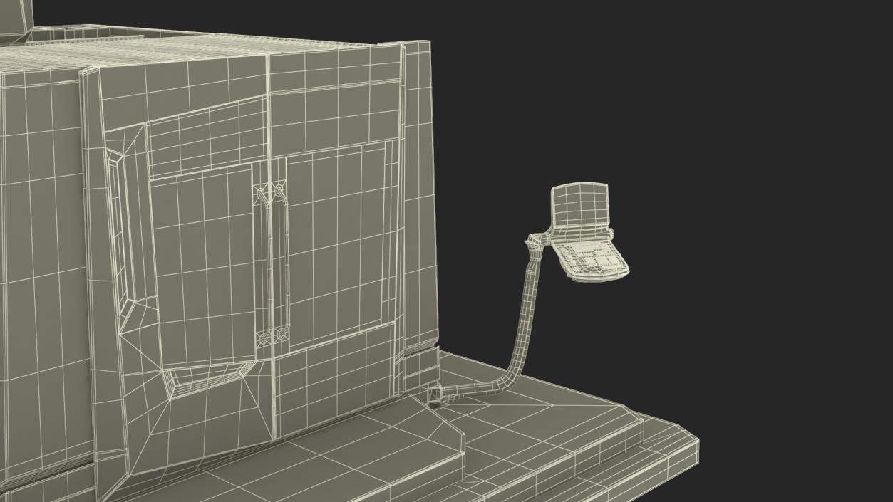 Industrial Gantry CNC Machine 3D model