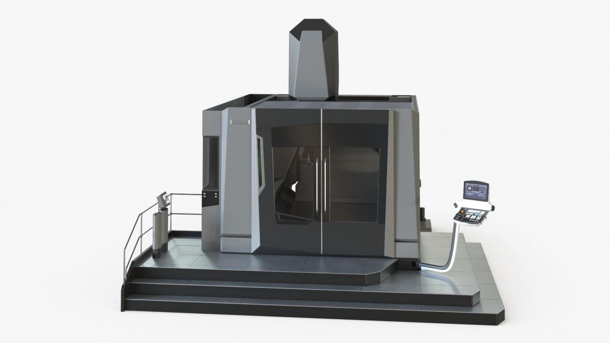 Industrial Gantry CNC Machine 3D model