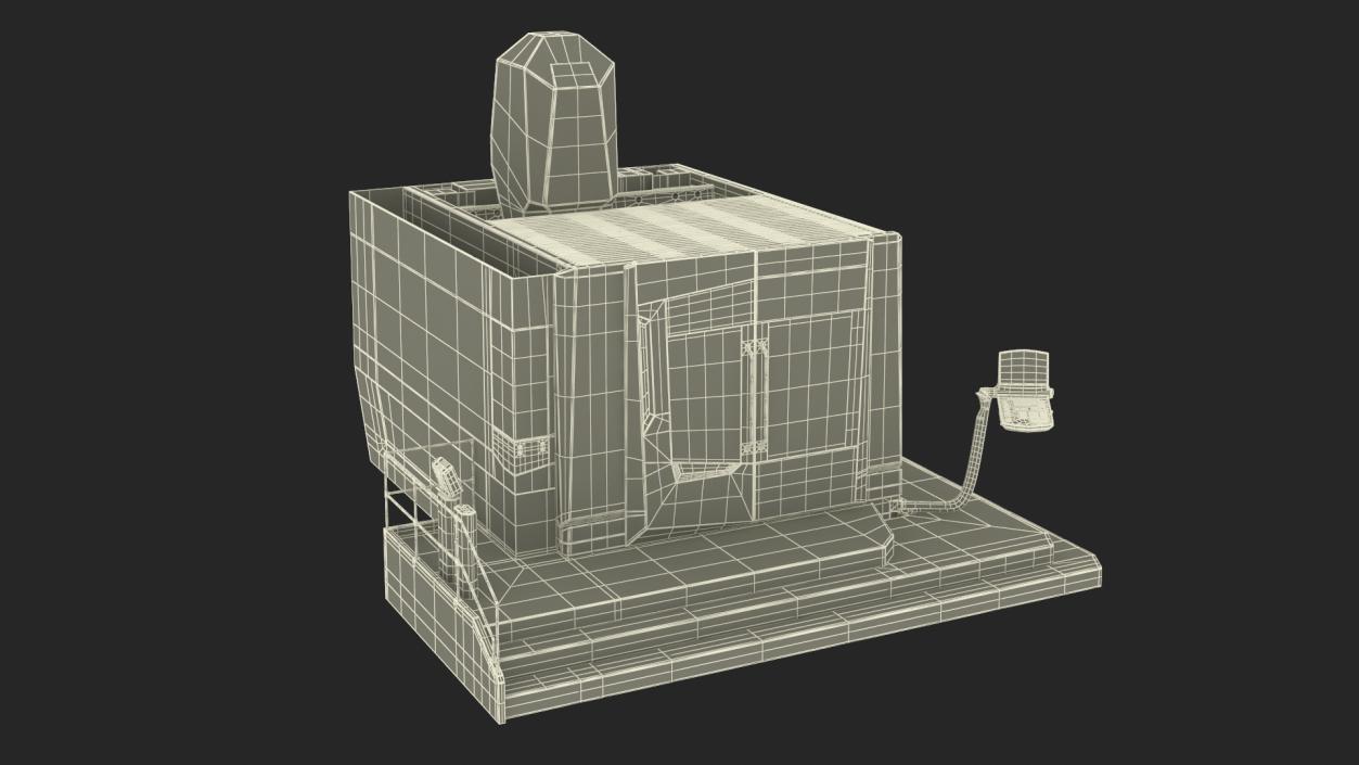 Industrial Gantry CNC Machine 3D model