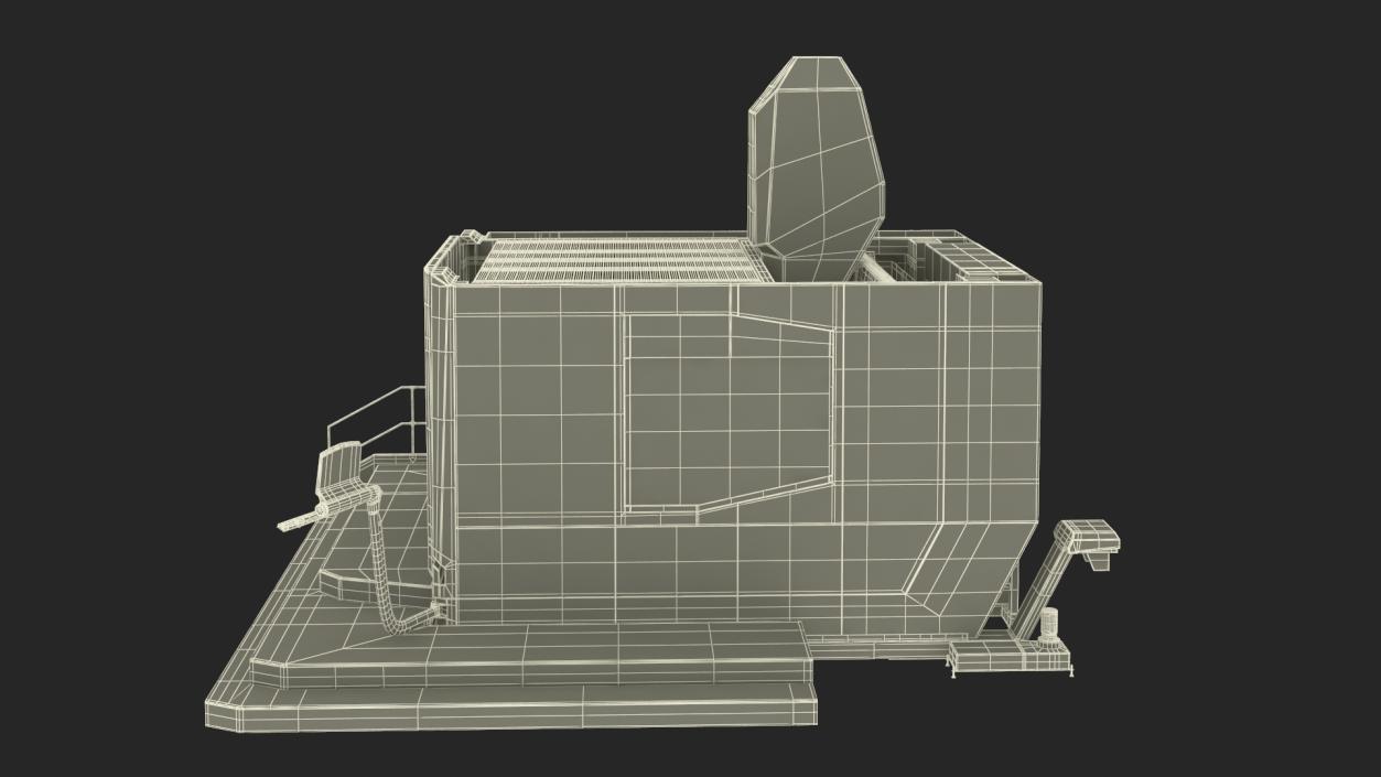 Industrial Gantry CNC Machine 3D model