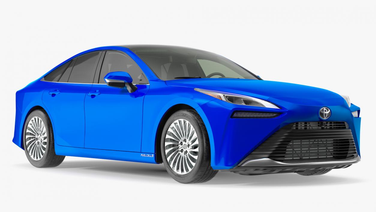 Toyota Mirai Hydrogen Fuel Cell Vehicle Fully Detailed 3D model