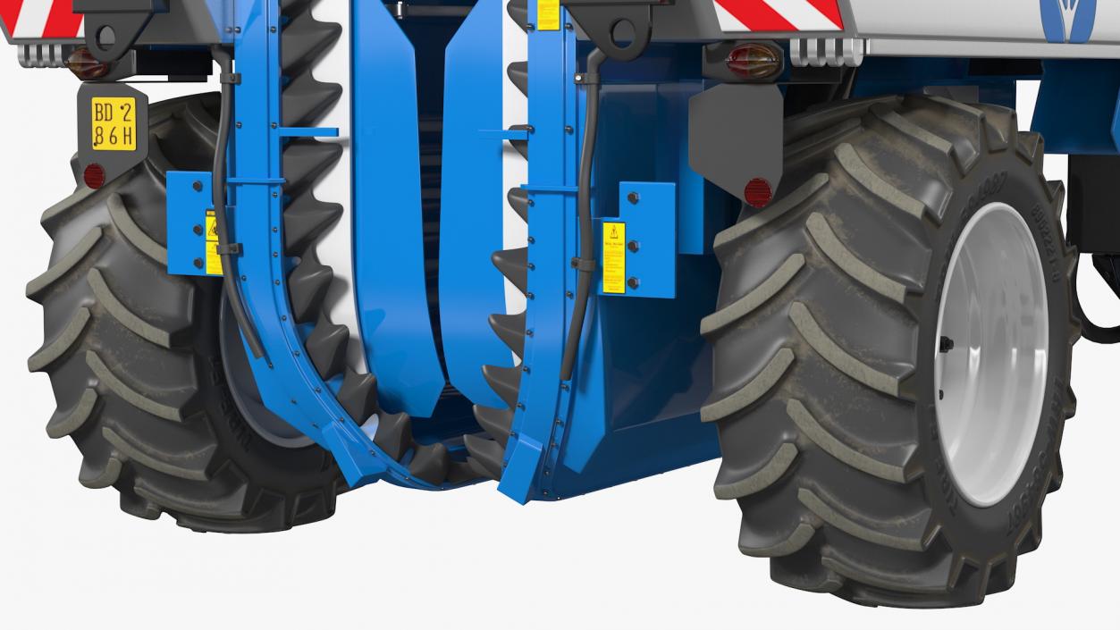 BRAUD 9090X Grape Harvester 3D