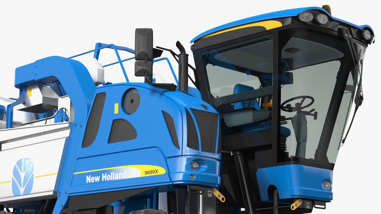 BRAUD 9090X Grape Harvester 3D