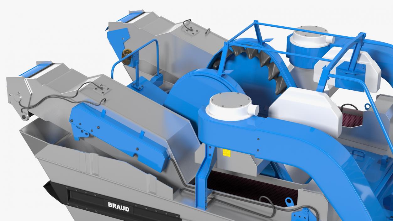 BRAUD 9090X Grape Harvester 3D