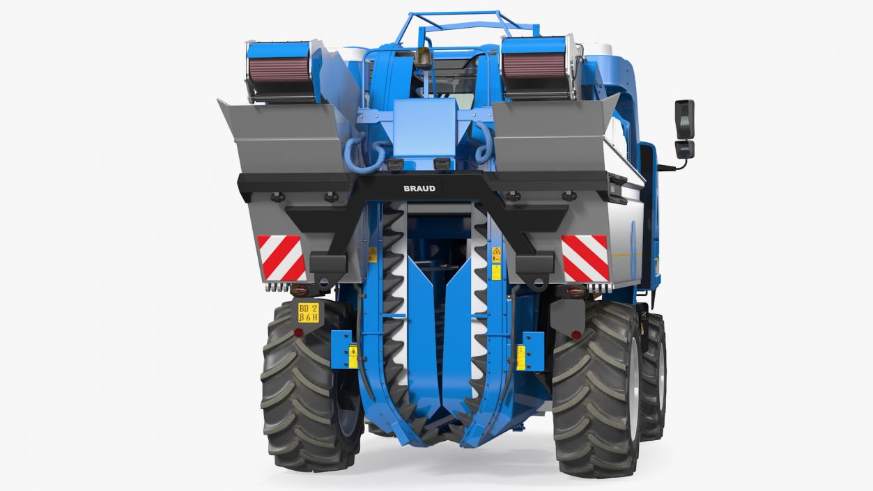 BRAUD 9090X Grape Harvester 3D