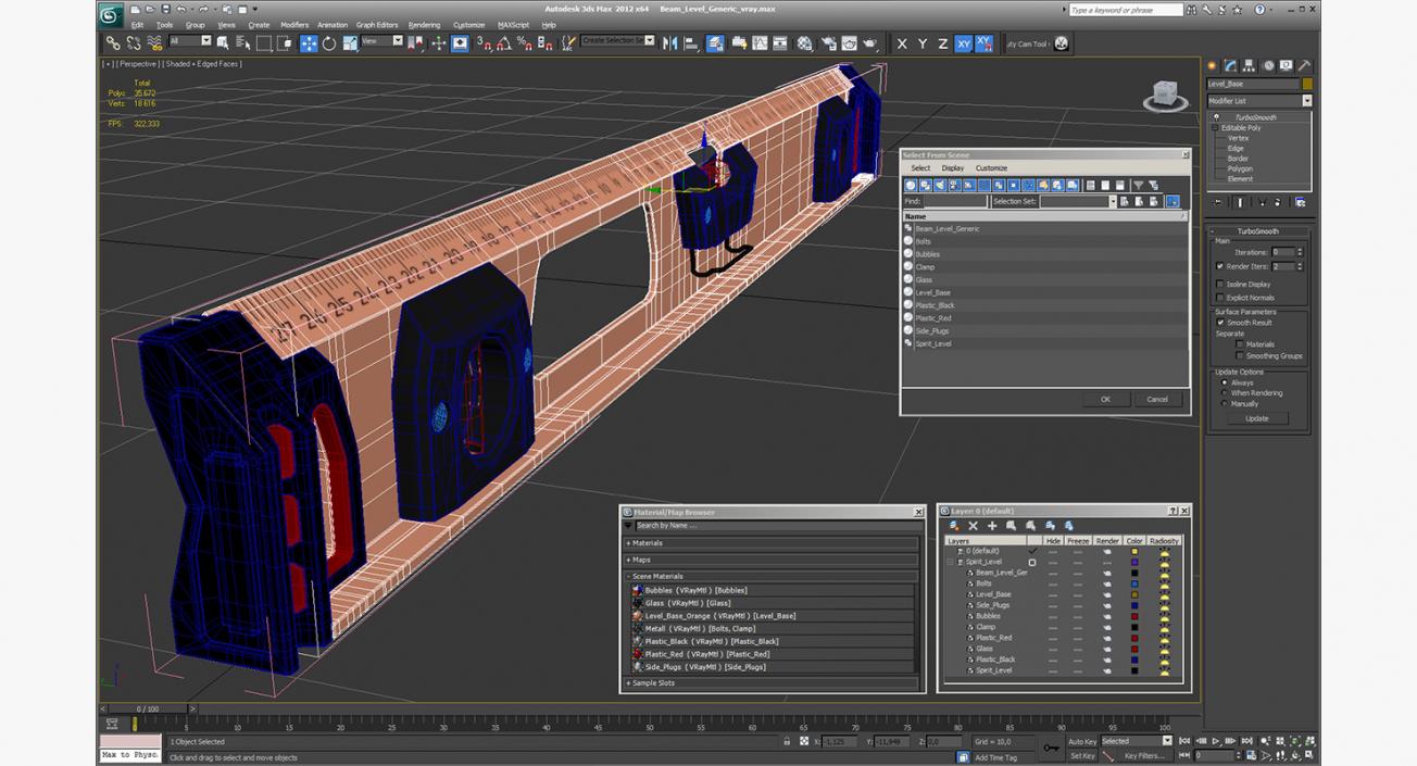 3D Beam Level Generic model