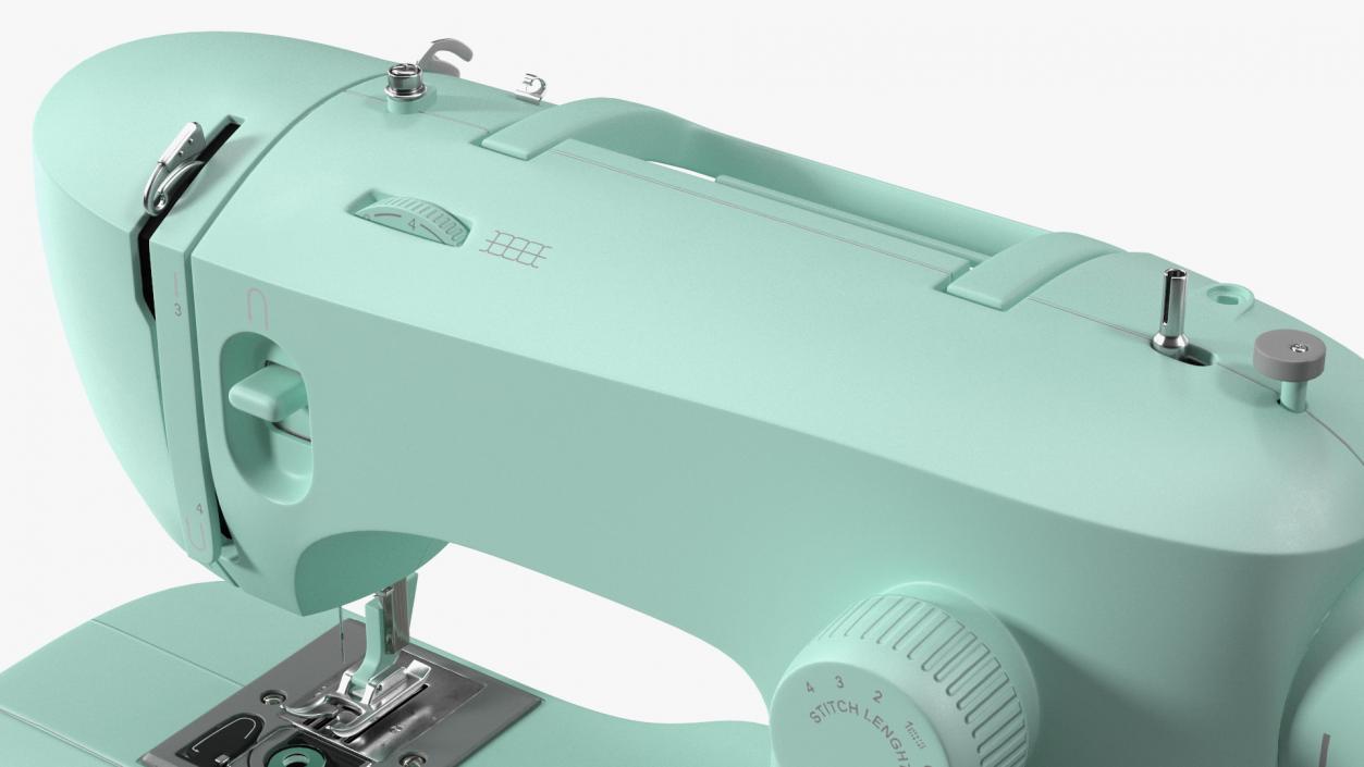 3D model Mechanical Sewing Machine