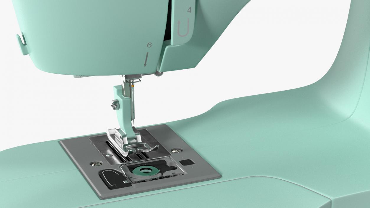 3D model Mechanical Sewing Machine