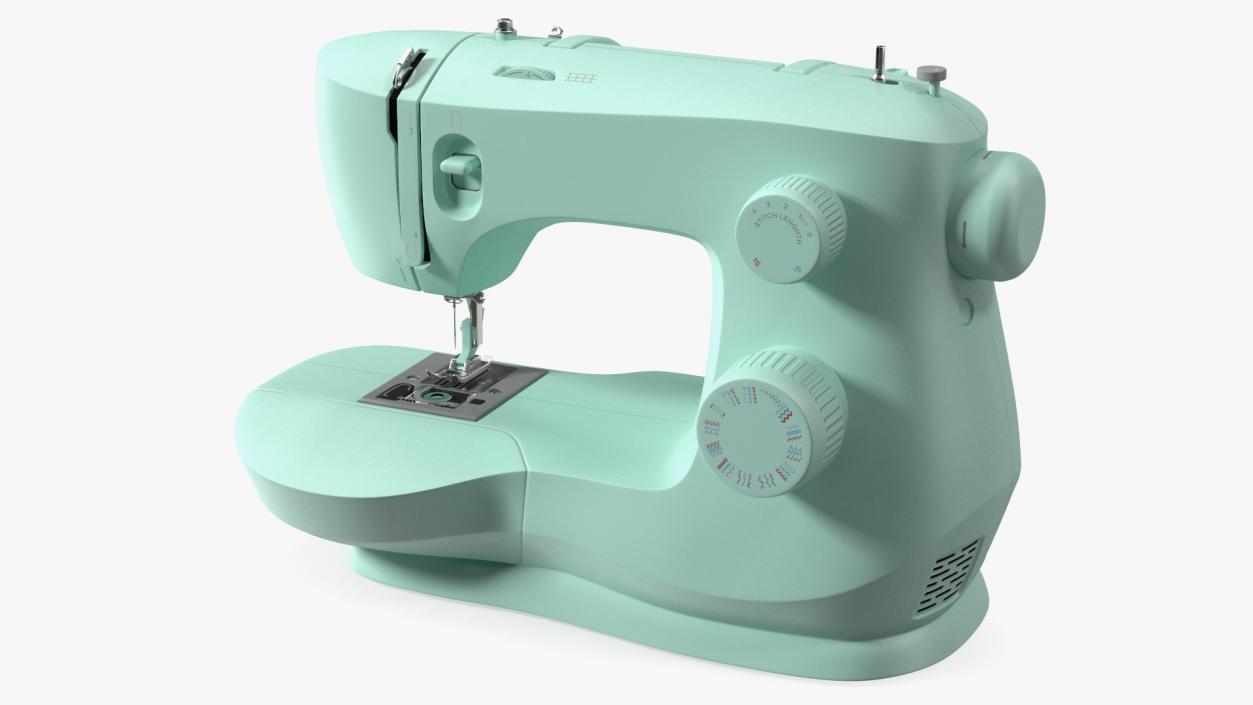 3D model Mechanical Sewing Machine