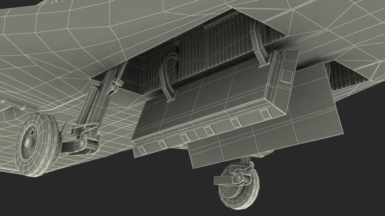 3D Reusable Robotic Spacecraft Rigged for Maya model