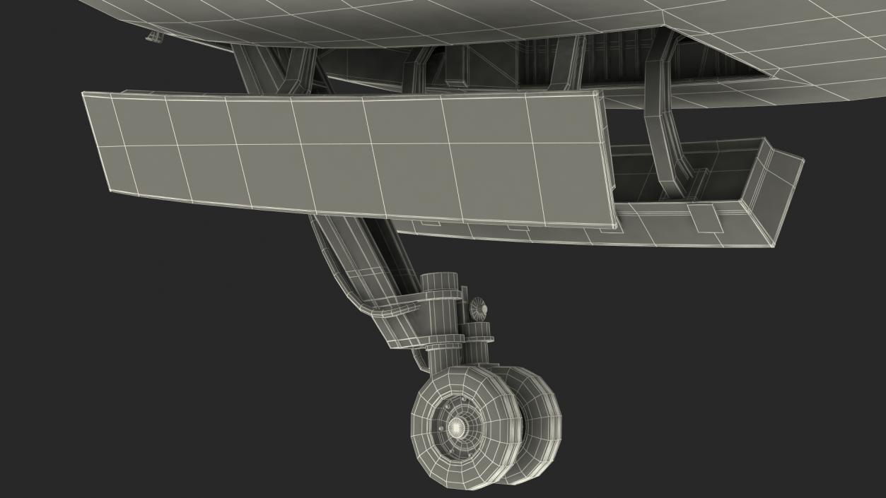 3D Reusable Robotic Spacecraft Rigged for Maya model