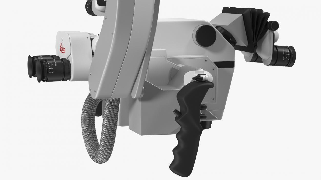 3D Precision Surgical Microscope Leica M530 OHX Rigged