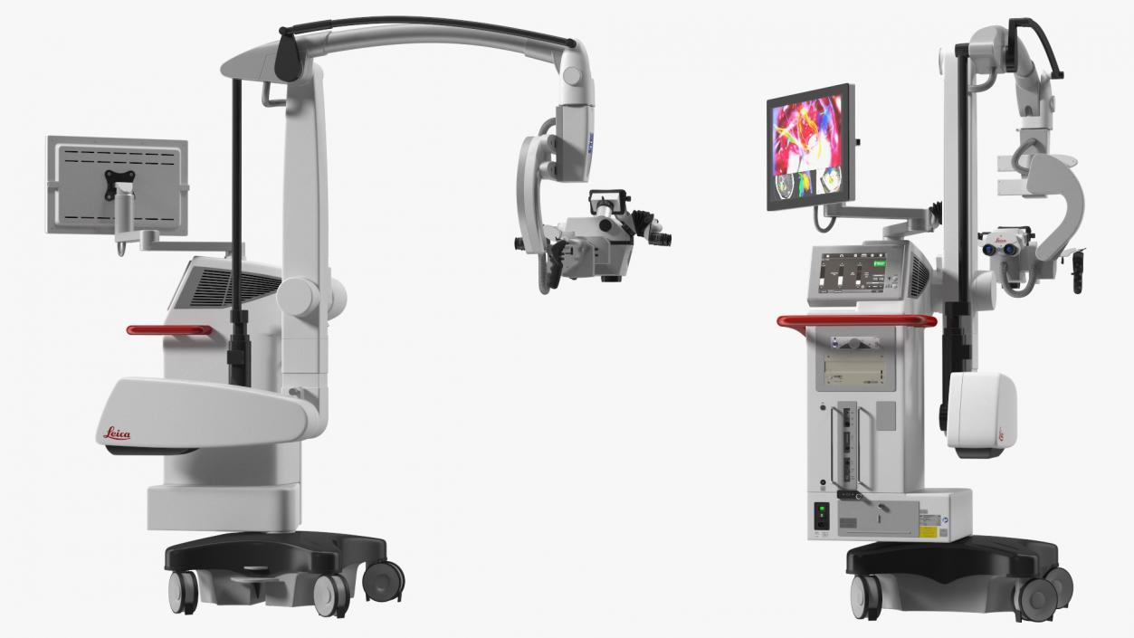 3D Precision Surgical Microscope Leica M530 OHX Rigged