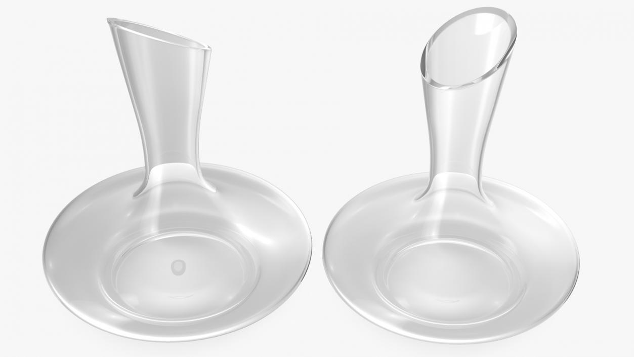 3D Glass Decanters Collection 3 model