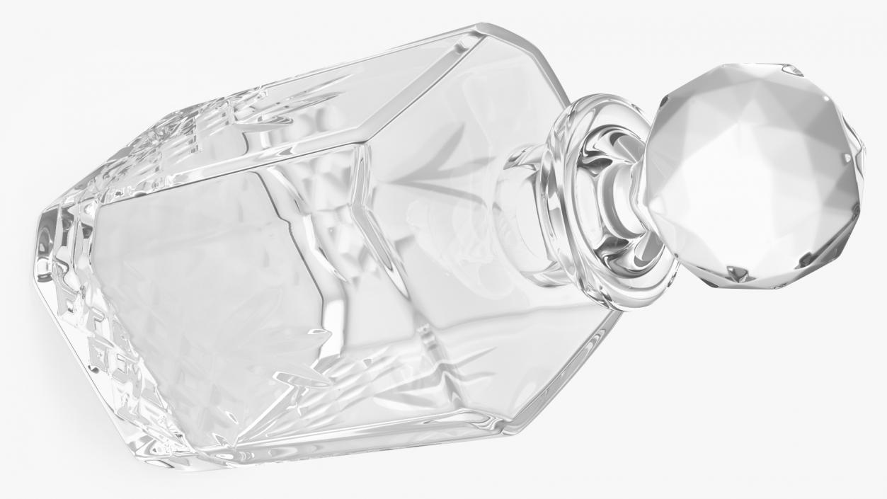 3D Glass Decanters Collection 3 model