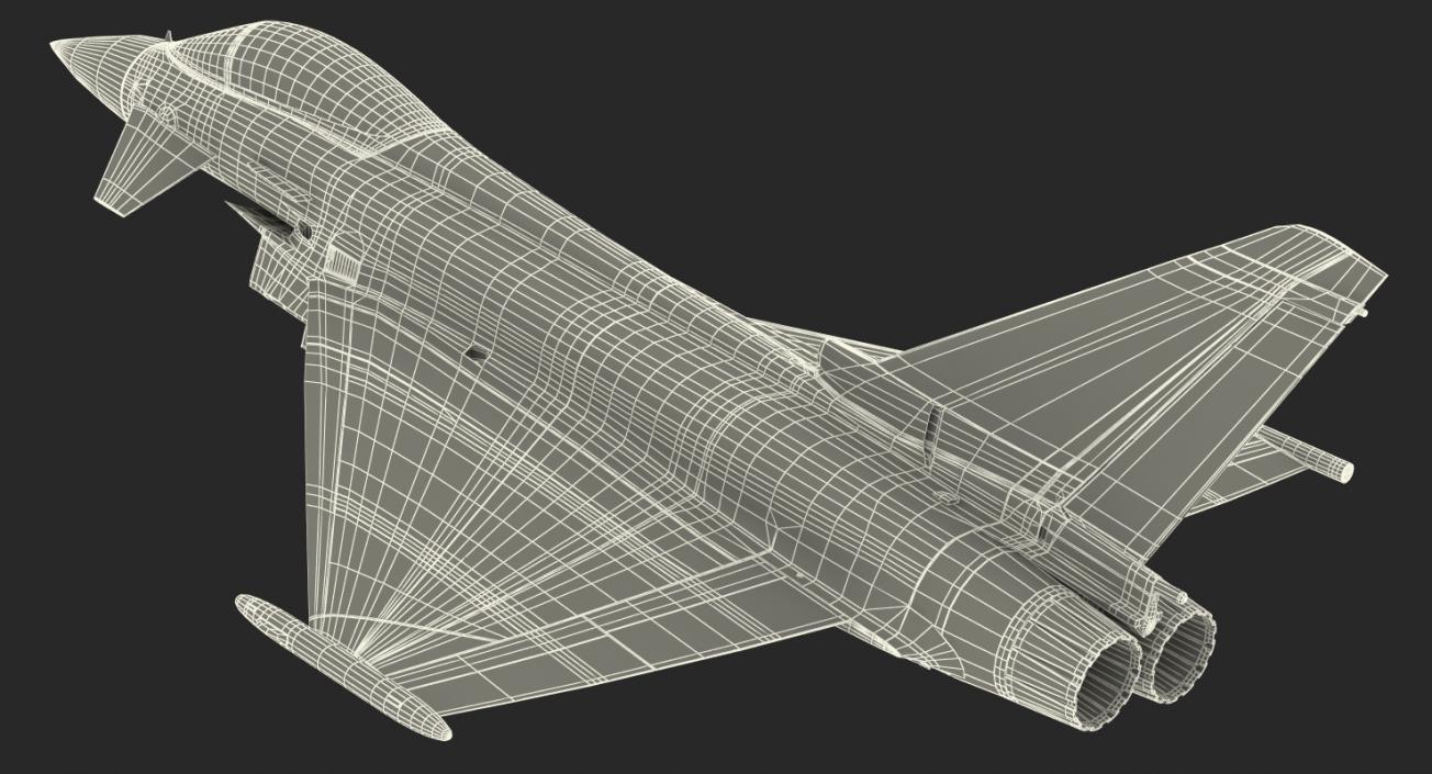 Fighter Eurofighter Typhoon 3D