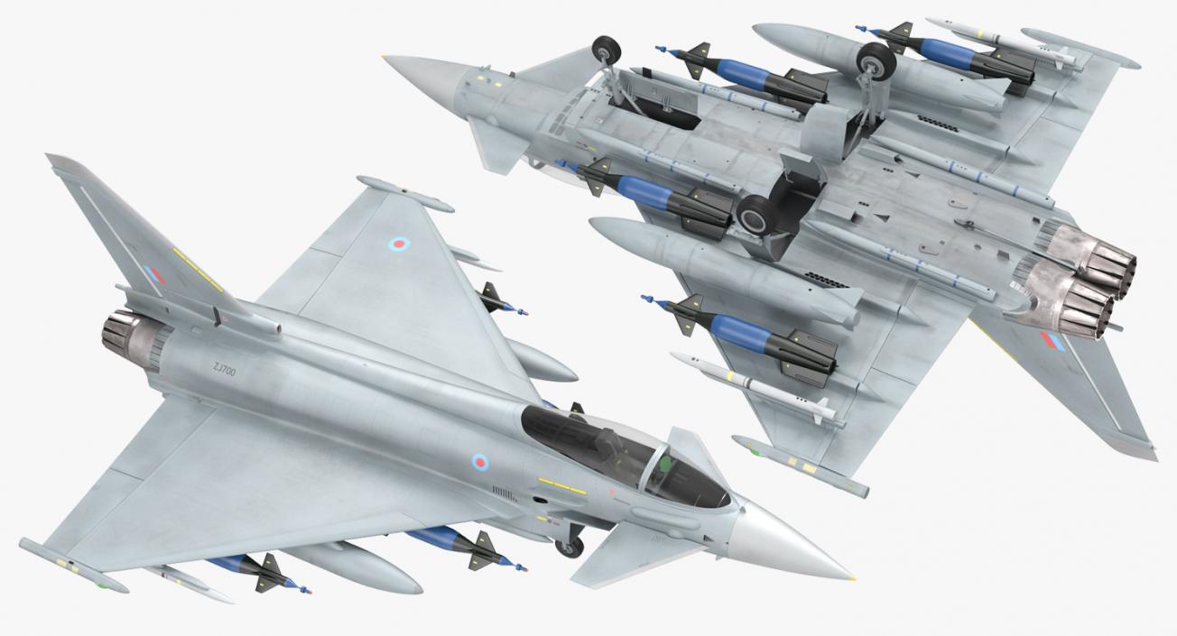 Fighter Eurofighter Typhoon 3D