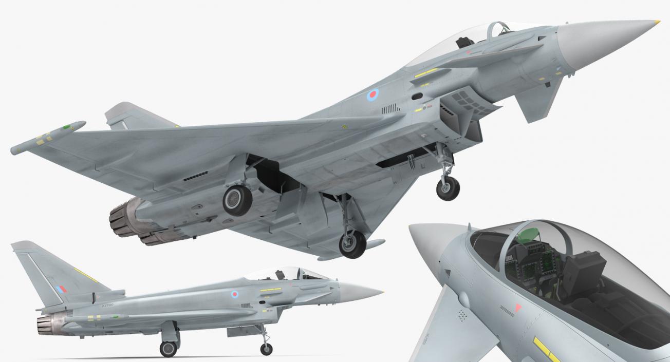 Fighter Eurofighter Typhoon 3D