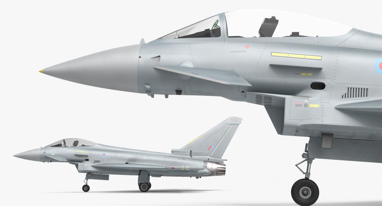 Fighter Eurofighter Typhoon 3D