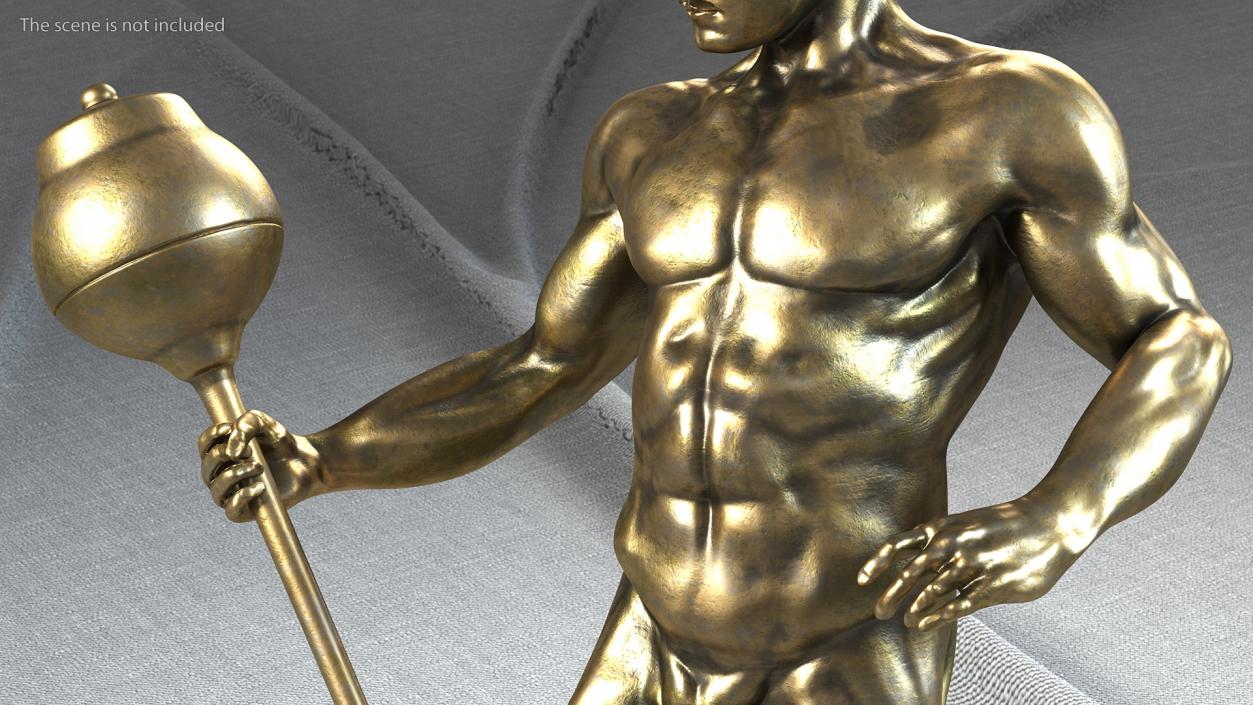 3D model Bronze Sculptures Collection 7