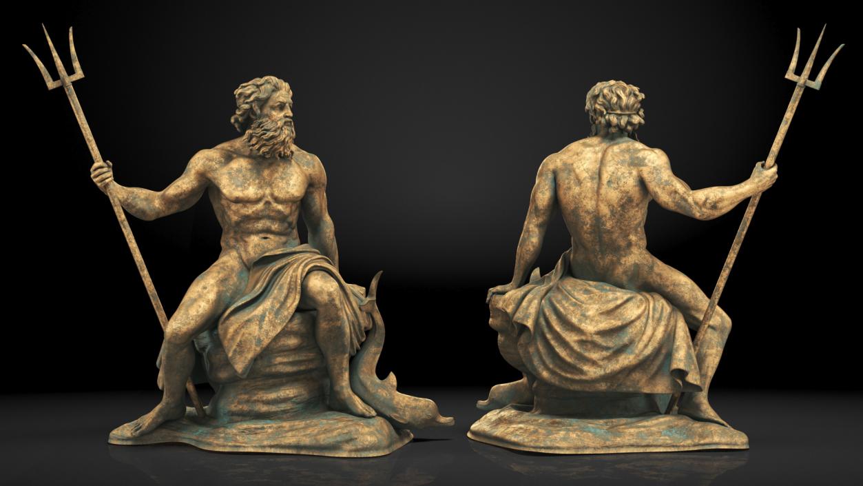 3D model Bronze Sculptures Collection 7