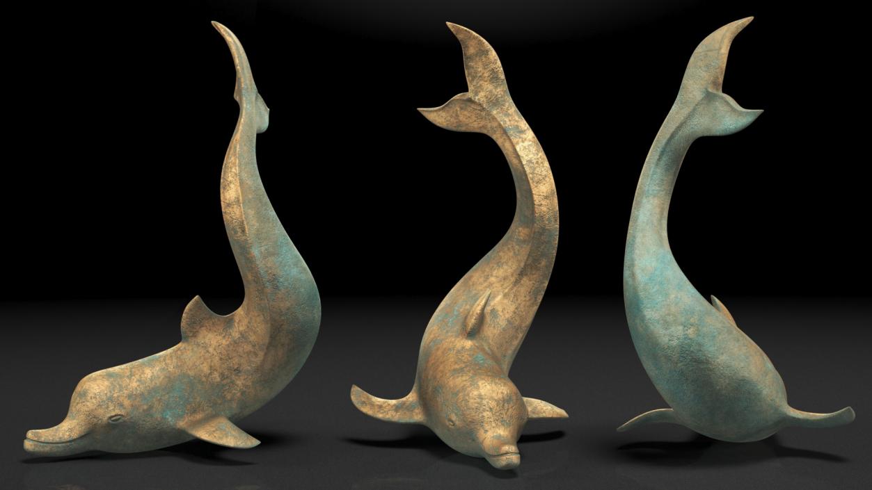 3D model Bronze Sculptures Collection 7