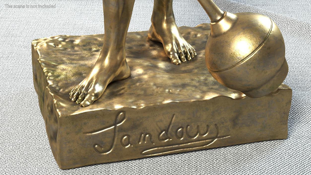 3D model Bronze Sculptures Collection 7