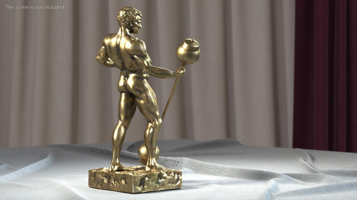 3D model Bronze Sculptures Collection 7