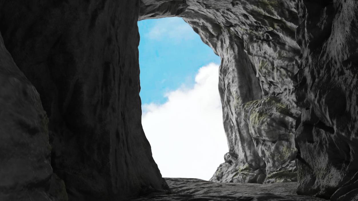 3D Realistic Cave Tunnel