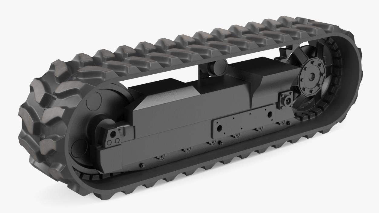 3D Crawler Track model