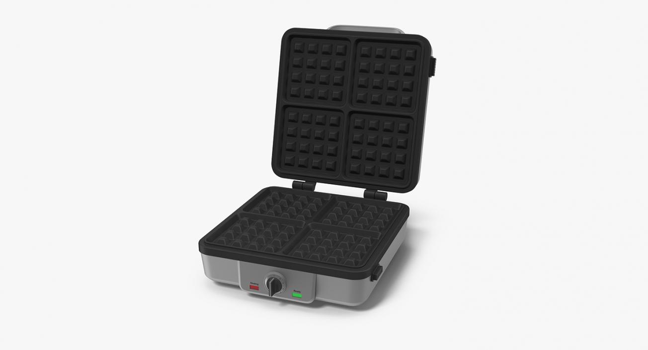 Square Waffle Maker 3D model