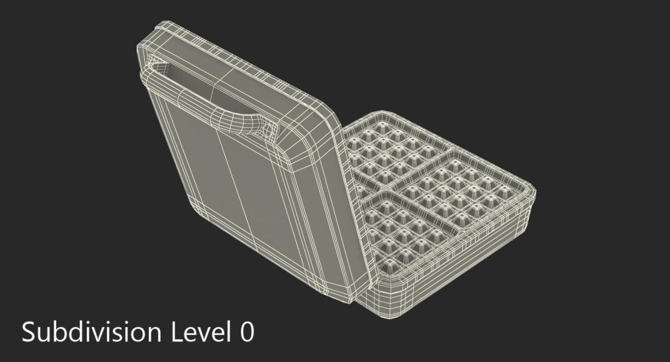 Square Waffle Maker 3D model