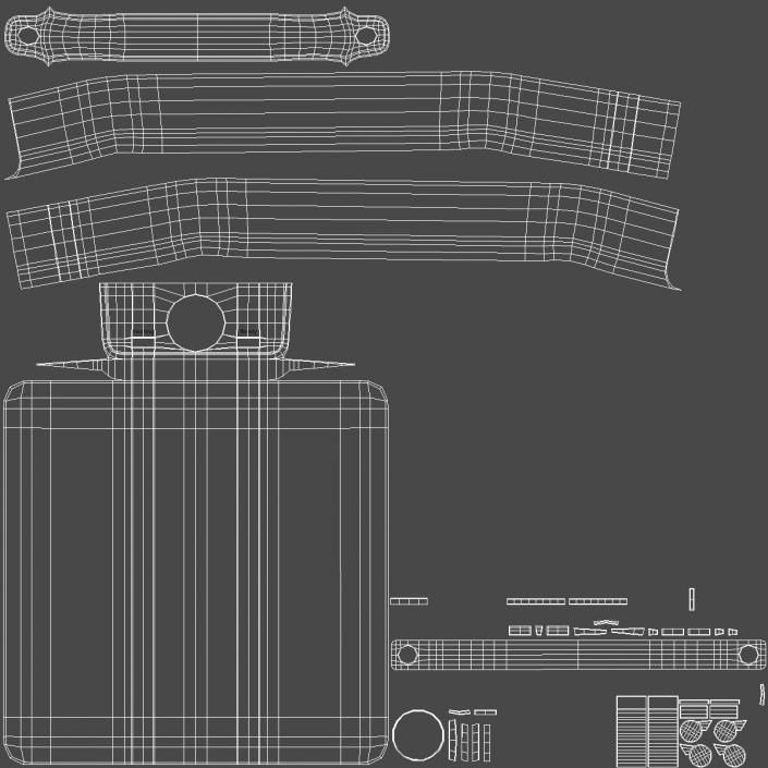 Square Waffle Maker 3D model