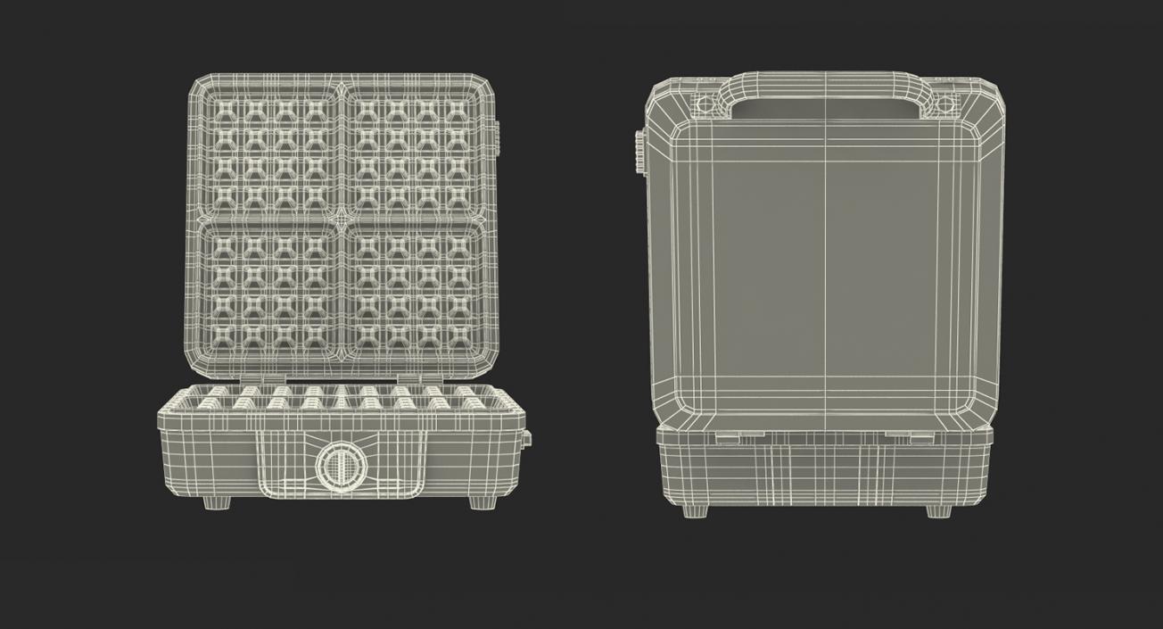 Square Waffle Maker 3D model